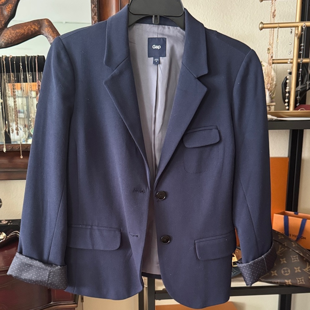 GAP Deep Blue Sport Coat/Blazer